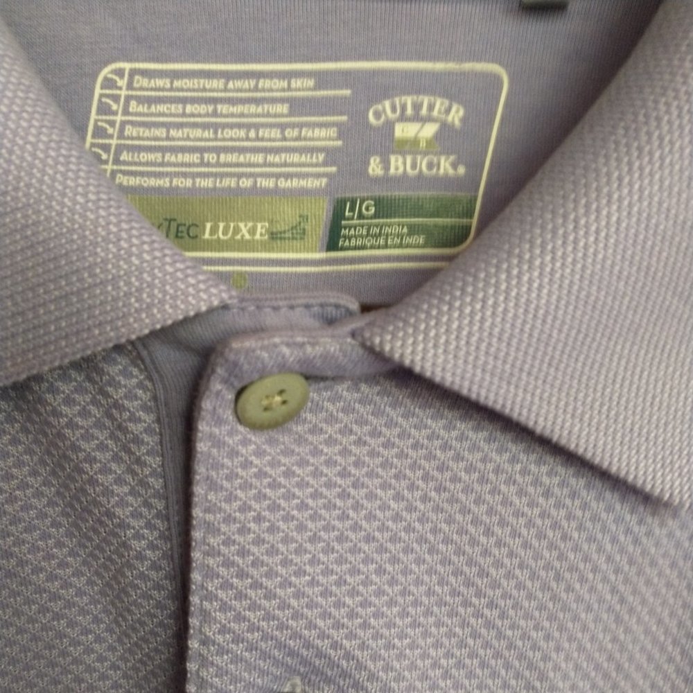 Cutter & Buck DryTec Luxe Golf Polo